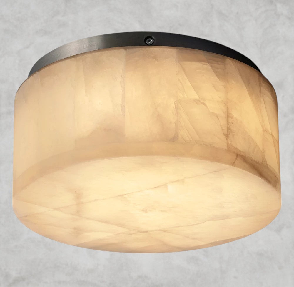 Rivage lueur round flushmount 6", 10", 14"
